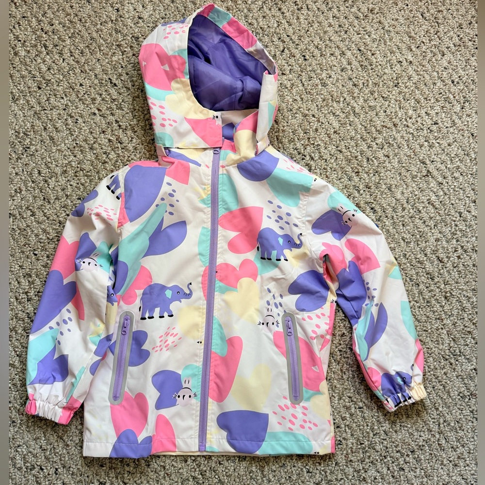 Top&Sky Hooded Rain Jacket
